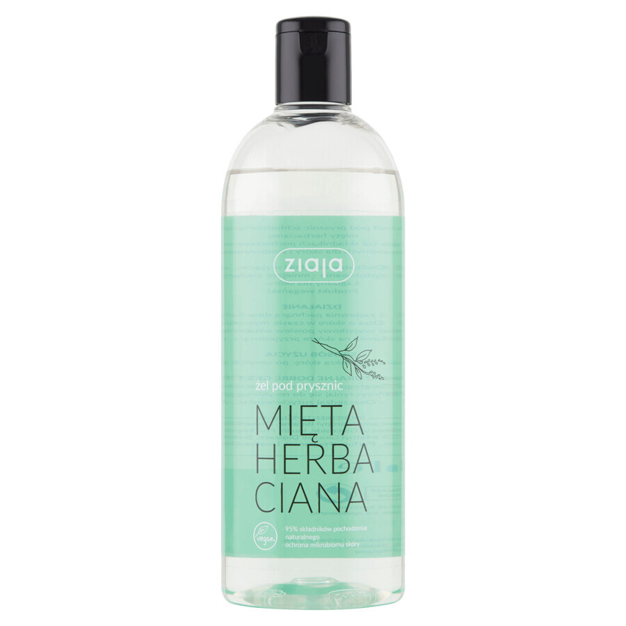 Ziaja Tea Mint, gel de duș, 500 ml