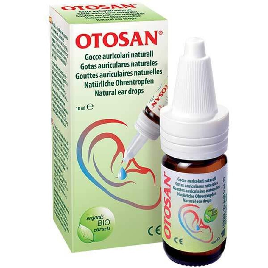 Otosan, picături pentru urechi, 10 ml