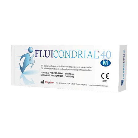 Fluicondrial M 40 mg/ 2 ml, soluție injectabilă, 2 ml x 1 fiolă seringă