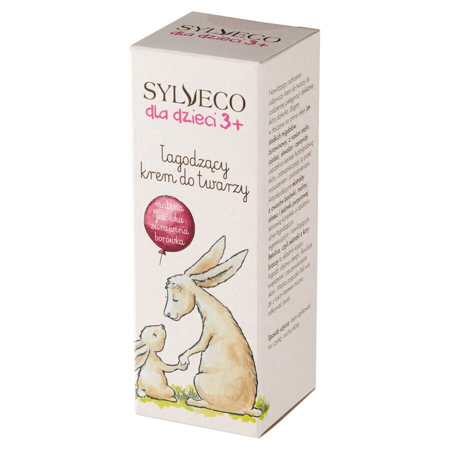 Sylveco For Children, Cremă de față calmantă, după 3 ani, 50 ml