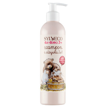 Sylveco For Children, Șampon și balsam 2 în 1, după vârsta de 3 ani, 300 ml