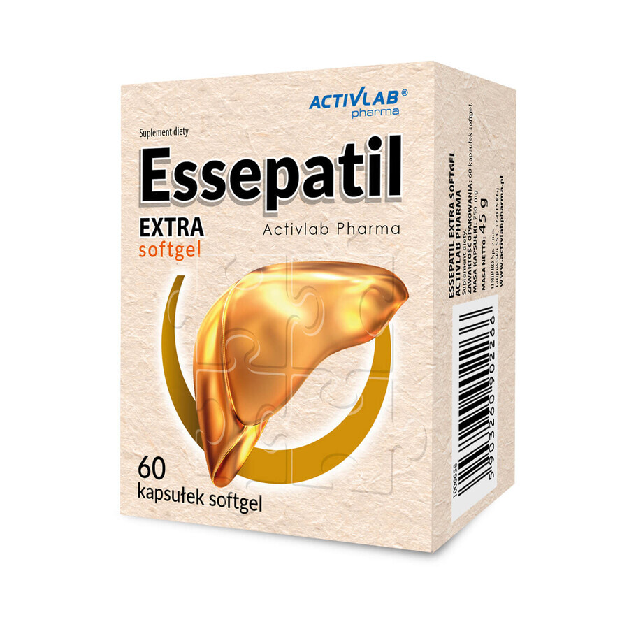 Activlab Pharma Essepatil Extra, 60 capsule de gelatină moale