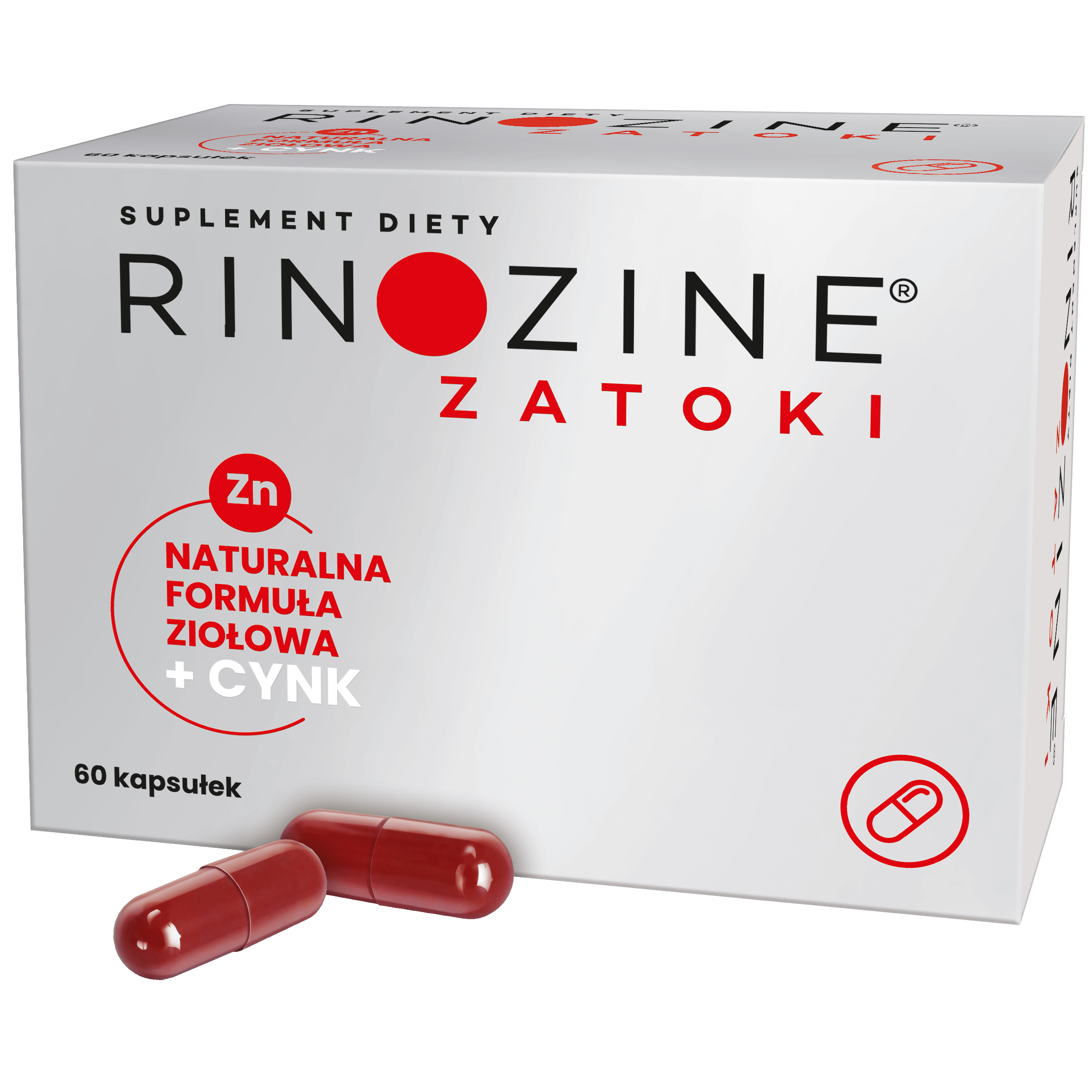 Rinozine Zatoki, 60 capsule