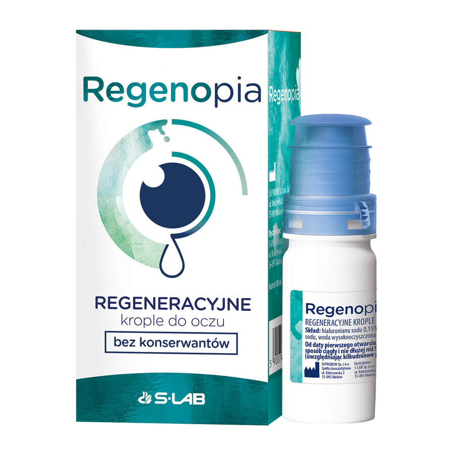 Regenopia, picături oftalmologice regenerative, 10 ml