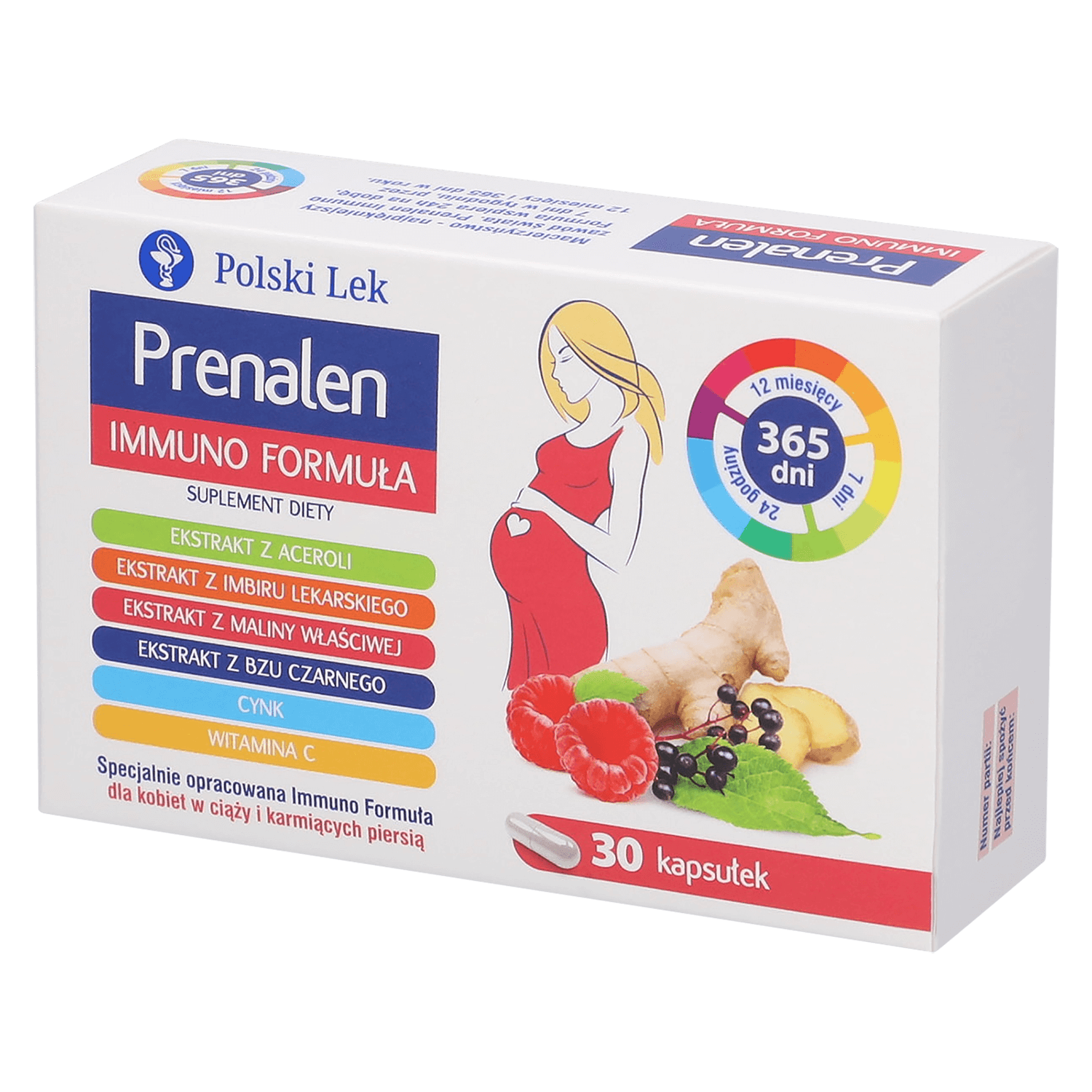 Prenalen Immuno Formula, pentru femeile însărcinate și care alăptează, 30 capsule