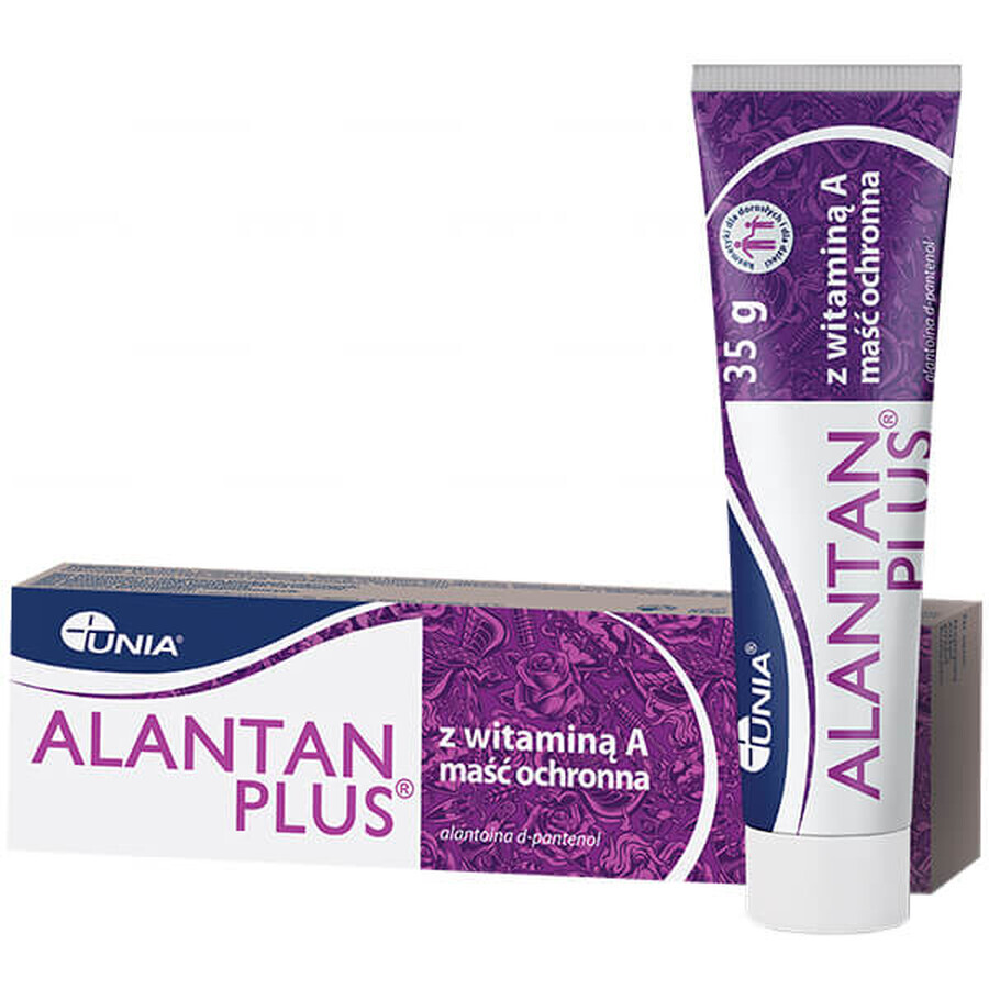 Alantan Plus, unguent protector cu vitamina A, 35 g