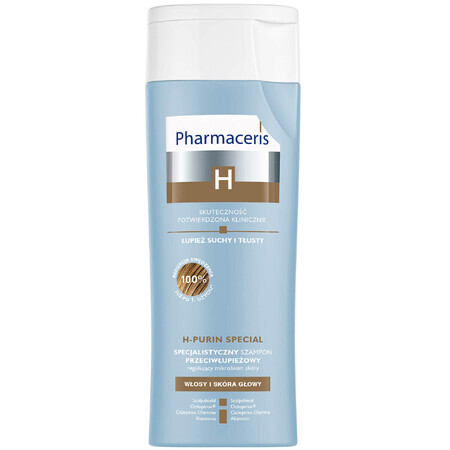 Pharmaceris H-Purin Special, șampon specializat împotriva mătreții care reglează microbiomul pielii, 250 ml