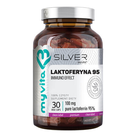 MyVita Silver Lactoferrin 95, 30 capsule