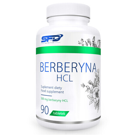 SFD Berberine HCL, 90 comprimate
