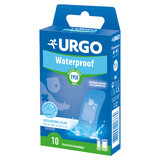 Urgo Waterproof, plasturi pentru pansamente, impermeabili, 10 bucăți