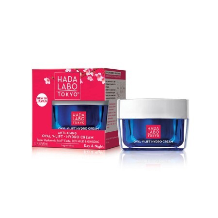 Crema  antirid și  lifting OVAL V-LIFT zi si noapte 50, Hada Labo Tokyo