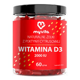 MyVita Vitamina D3 2000 UI, jeleuri, 60 bucăți