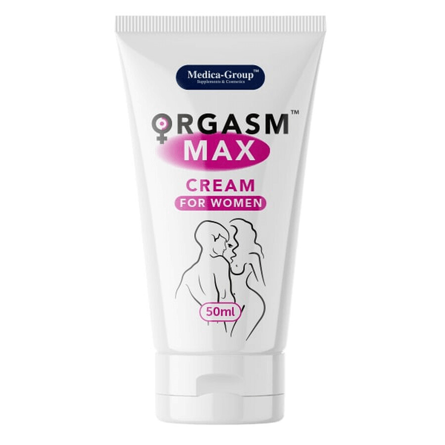 Medica-Group Orgasm Max Cream for Woman, Cremă intimă pentru îmbunătățirea orgasmului, 50 ml