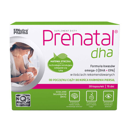Prenatal DHA, 30 capsule