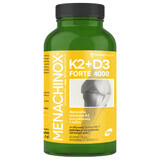 Menachinox K2 + D3 4000 UI Forte, 90 capsule