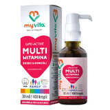 MyVita Multivitamin Family, picături pentru copii și adulți, 30 ml