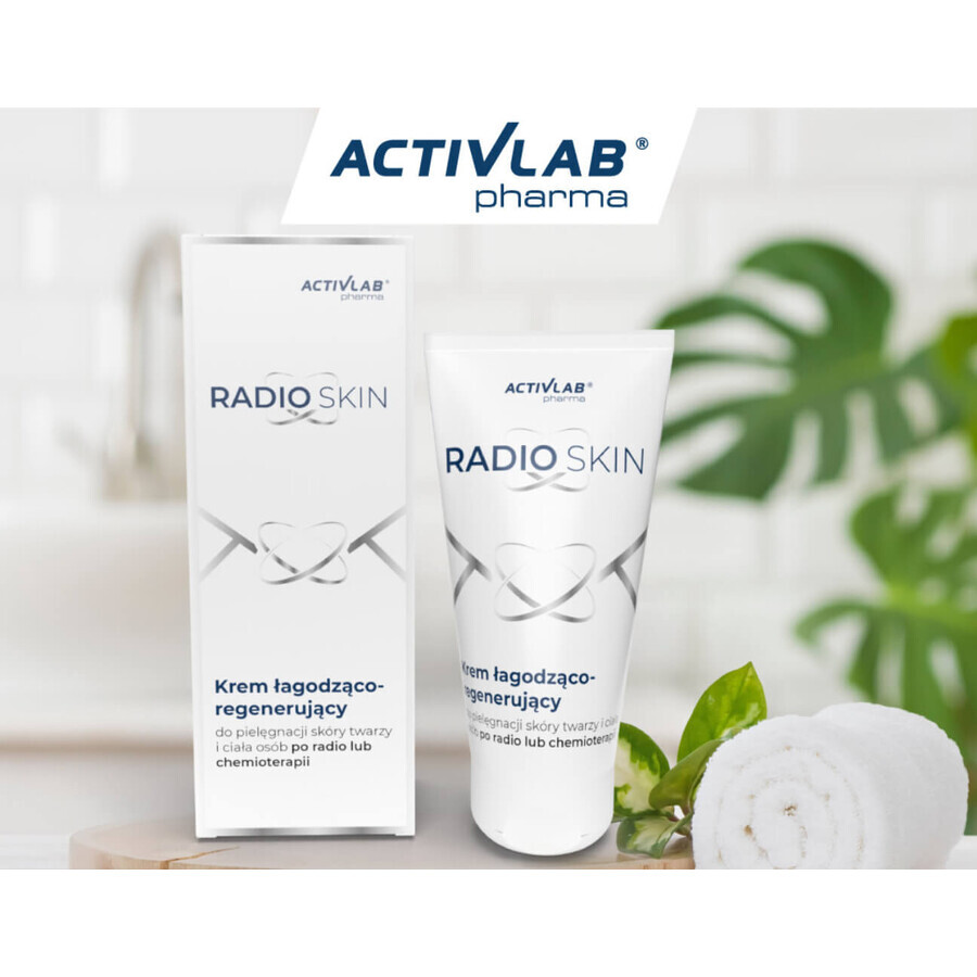 Activlab Pharma RadioSkin, Cremă calmantă și regenerantă pentru față și corp, după radio și chimioterapie, 150 ml