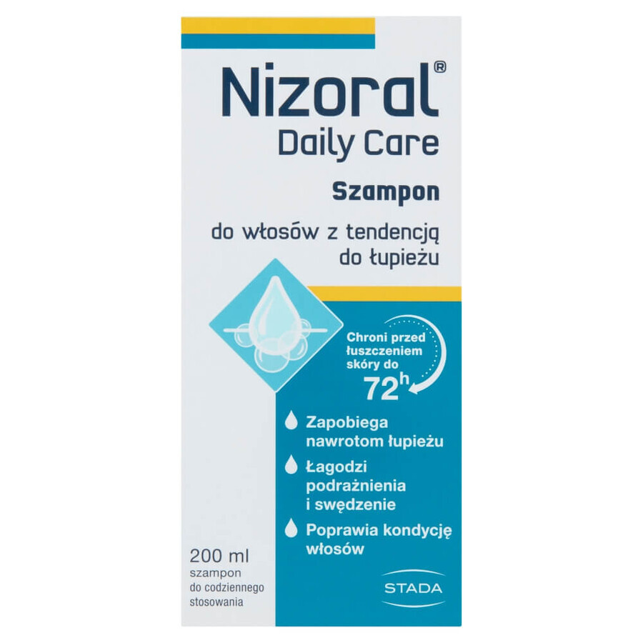Nizoral Daily Care, șampon pentru păr cu tendință de mătreață, 200 ml
