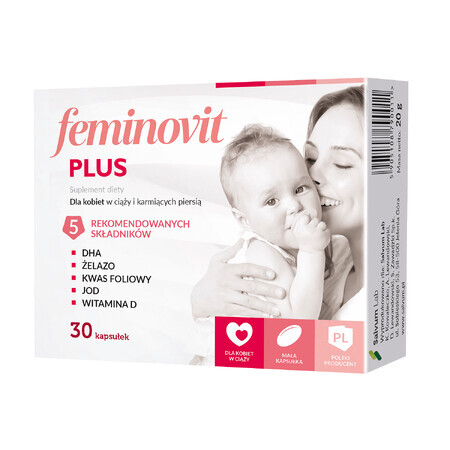 Feminovit Plus, 30 capsule