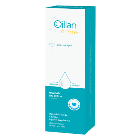 Oillan Derm+, loțiune de corp, din ziua 1, 400 ml