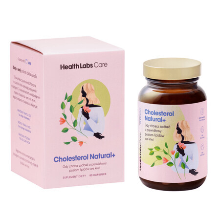 Health Labs Cholesterol Natural+, 60 capsule