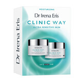 Set Dr Irena Eris Clinic Way, Crema de Día Hidratante y Calmante, FPS 20, 50 ml + Crema de Noche Regeneradora e Hidratante, 50 ml