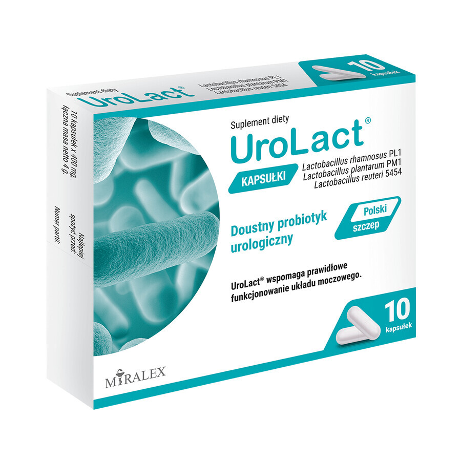 UroLact, 10 capsule