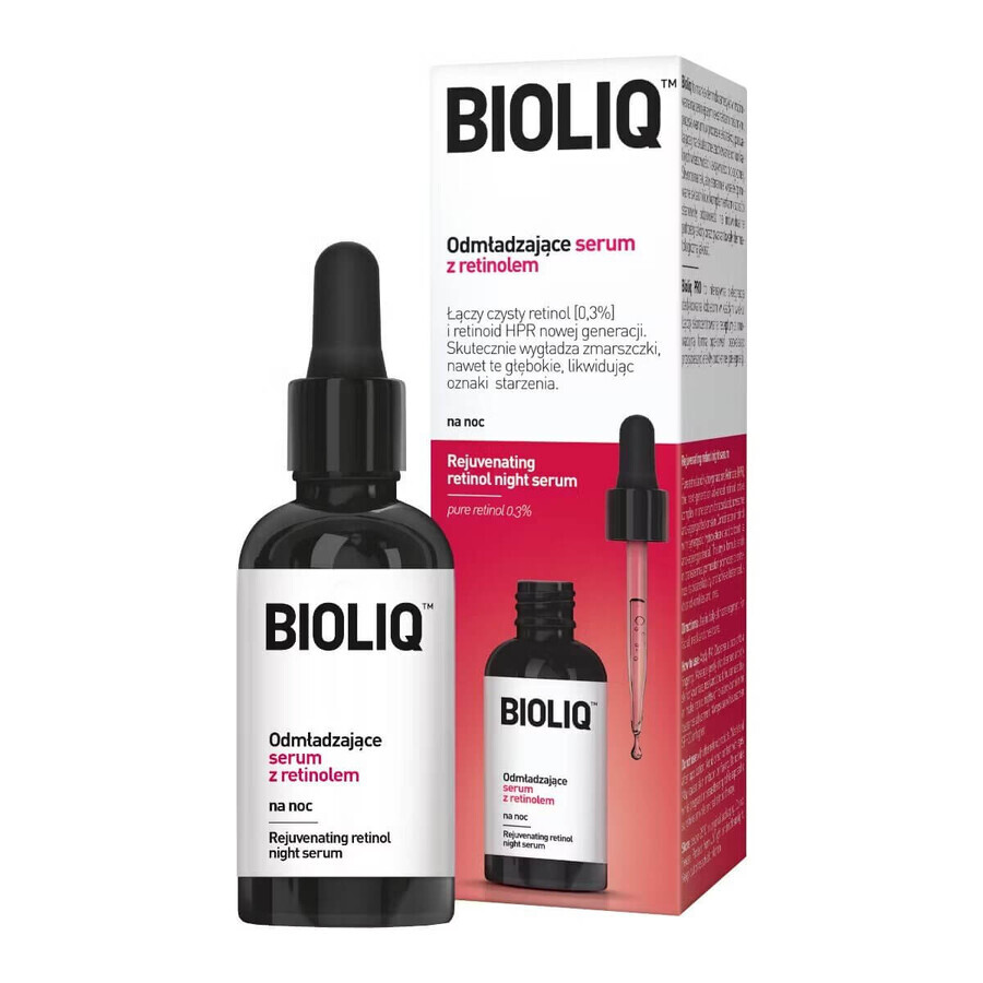 Bioliq Pro, Serum de întinerire cu retinol, pentru noapte, 20 ml