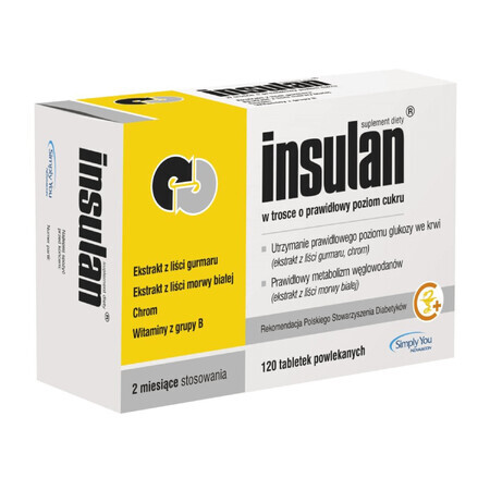 Insulan, 120 comprimate