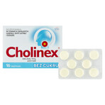 Cholinex 150 mg, fără zahăr, 16 pastile SHORT DATE