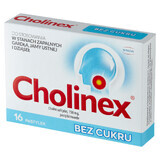 Cholinex 150 mg, suikervrij, 16 zuigtabletten KORT GEDRAG