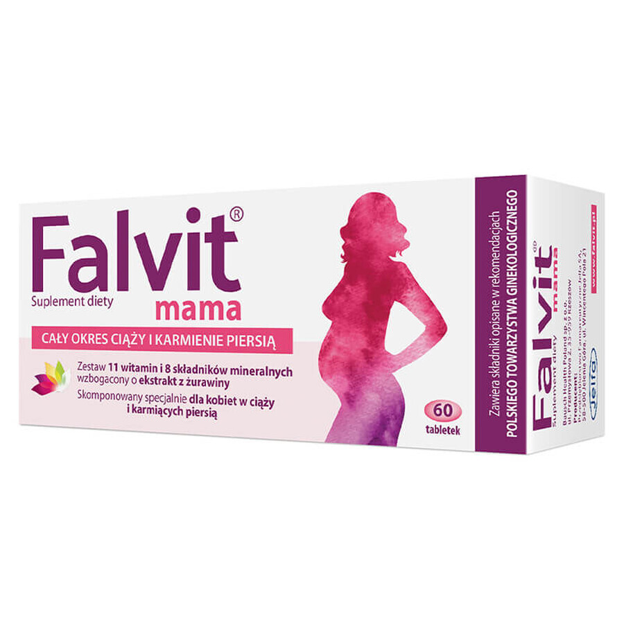 Falvit Mama, 60 comprimés pelliculés EMBALLAGE CONTAMINE