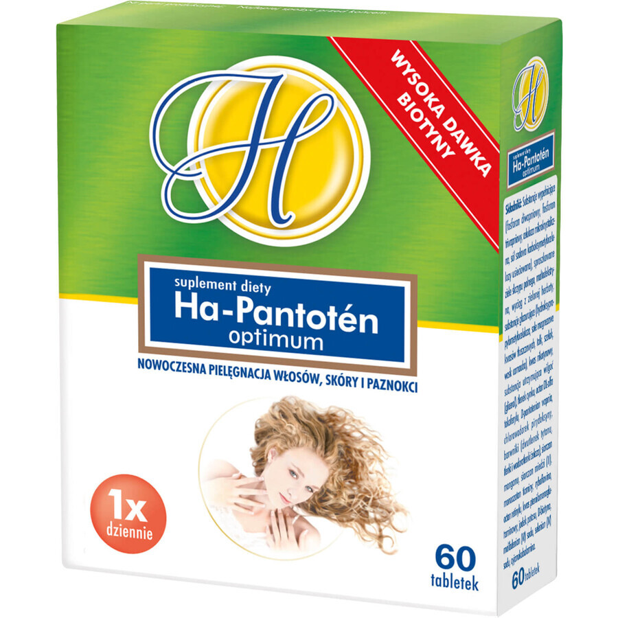 Ha-Pantoten Optimum, 60 comprimidos FECHA CORTA