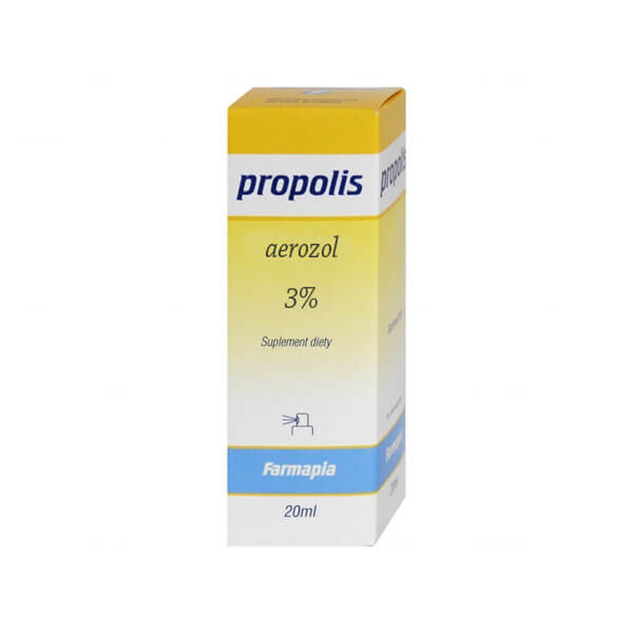 Farmapia Propolis 3%, aerosol, 20 ml AMBALAJ CONTAMINAT