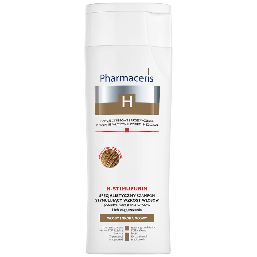 Pharmaceris H Stimupurin, spezielles Shampoo zur Stimulierung des Haarwachstums, 250 ml VERPACKUNG