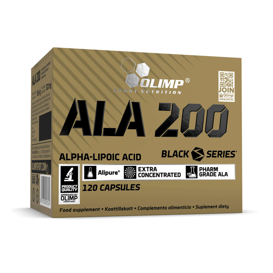 Olimp ALA 200, 120 capsule DATE SCURTE