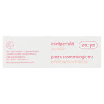 Ziaja Mintperfekt Sensitiv, pasta dental anticaries, sin flúor, 75 ml ENVASE DESTRUIDO