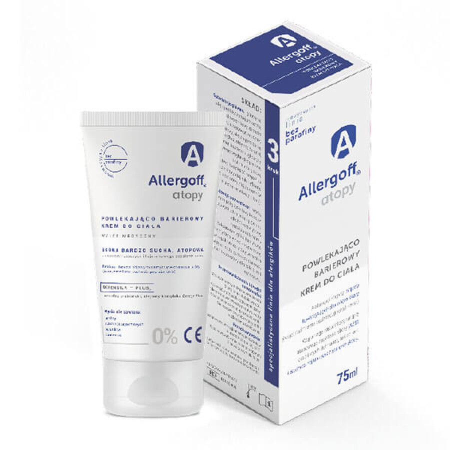 Allergoff Atopy, crème pour le corps, 75 ml SHORT DATE