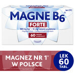 Magne B6 Forte 100 mg + 10 mg, 60 Filmtabletten KURZFRISTIGE