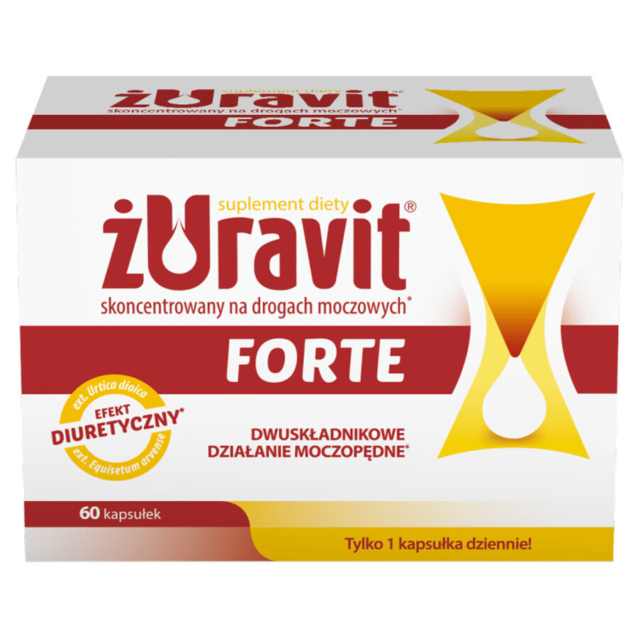 Żuravit Forte, 60 cápsulas ENVASE DEFECTUADO