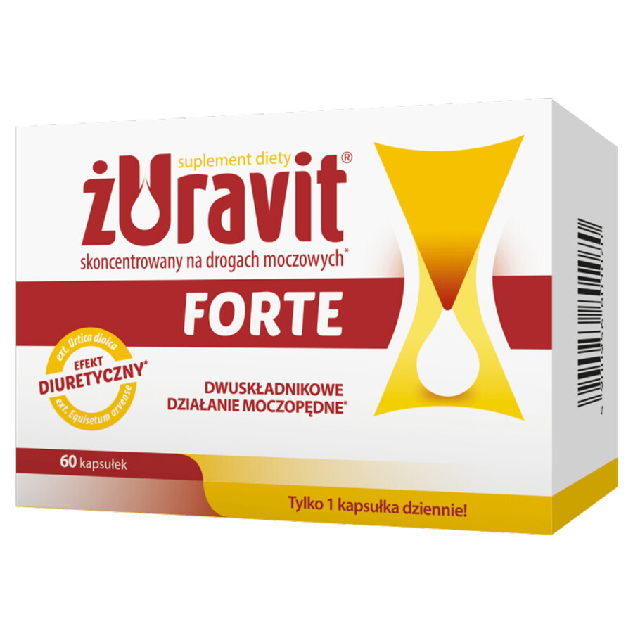 Żuravit Forte, 60 cápsulas ENVASE DEFECTUADO