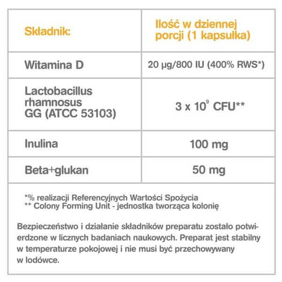 Estabiom Junior, voor kinderen vanaf 3 jaar, 20 capsules KORT GEBRUIK