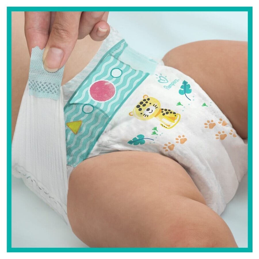 Pampers Active Baby, couches, taille 3, 6-10 kg, 66 PAQUETS DÉFAILLÉS