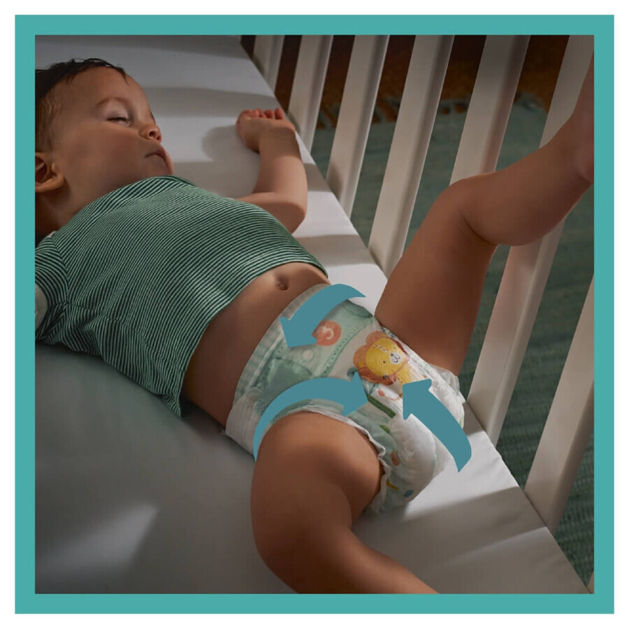 Pampers Active Baby, couches, taille 4+, 10-15 kg, 120 pièces EMBALLAGE BRISÉ