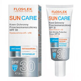 Flos-Lek Sun Care, cremă protectoare antirid, SPF 30, 30 ml SHORT DATE