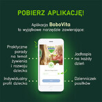 BoboVita Bio Mousse într-un tub, măr cu piersici și gutui, după 6 luni, 80 g SHORT DATE