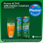 Plusssz Active 100% Energy Complex, 20 comprimate efervescente AMBALAJ CONTAMINAT