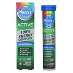 Plusssz Active 100% Energy Complex, 20 comprimate efervescente AMBALAJ CONTAMINAT