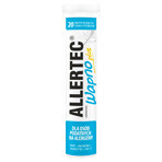 Allertec Calcio Plus, sabor limón, 20 comprimidos efervescentes ENVASE CONTAMINADO