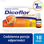 Dicoflor Imunitate, pentru copii de la 3 ani și adulți, 10 ml x 10 flacoane SHORT DATE